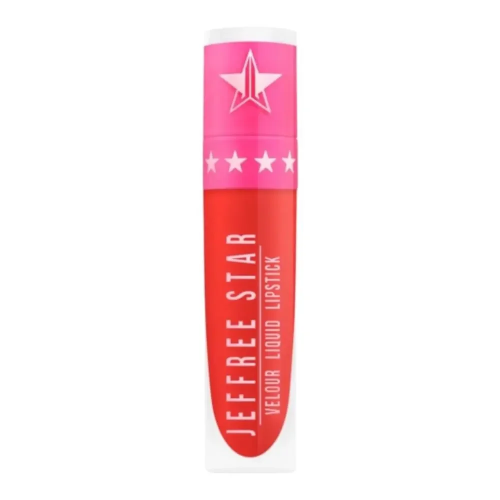 Jeffree Star Cosmetics NIB Velour Liquid Lipstick PRICK Bright Coral Orange Matt